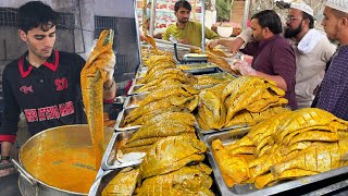 LAHORI MASALA CRISPY FRIED FISH - BALOCHI FRIED FISH AT KHAN QUETTA FISH POINT. PAKISTAN STREET FOOD