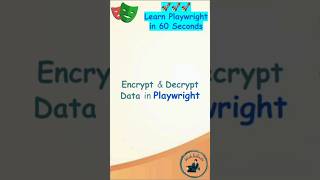 Encrypt and Decrypt Sensitive Data in Playwright Using CryptoJS | Playwright Tutorial #playwright