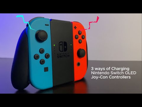 How to charge Joy-Con Controller – Nintendo Switch OLED 2023