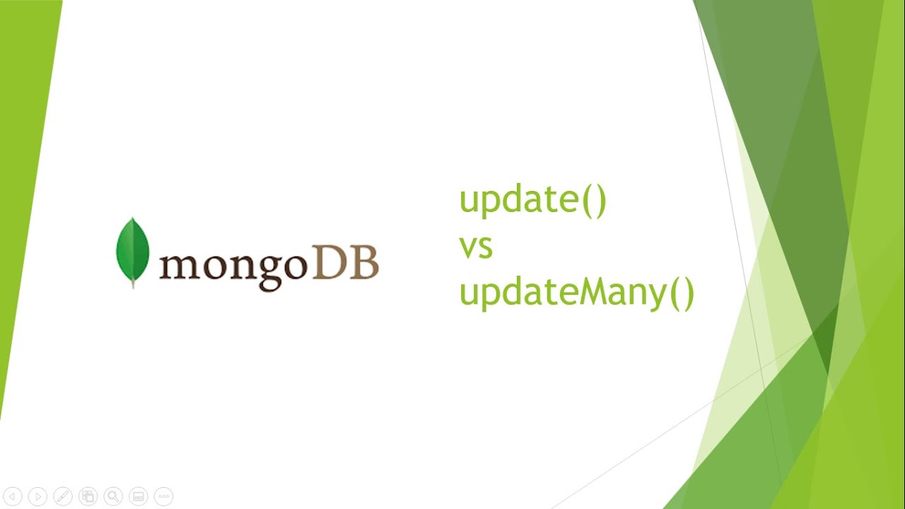 Mongodb Update Vs Updatemany Youtube Mongodb Update Vs Updatemany Youtube