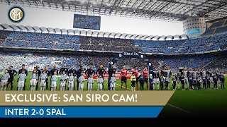 INTER 2-0 SPAL | SAN SIRO CAM | A marriage proposal, #1nter1st1, two goals and much more!