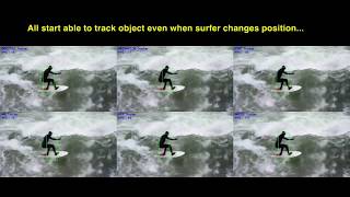 Object tracking OpenCV for object changing shape