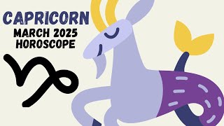 Capricorn March 2025 Horoscope #Capricorn