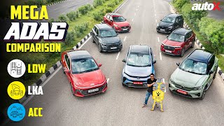 ADAS Comparison 2024 India | Elevate vs Seltos vs Verna vs XUV700 vs Astor vs Curvv vs XC40 | Part 2