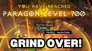 PARAGON 700! (Server 1st) [Diablo Immortal]