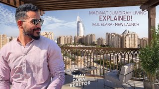 Madinat Jumeirah Living by Meraas Explained - Community \u0026 Apartment Tour - New Launch MJL Elara 2023