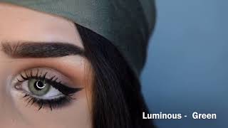 luminous lenses, color :green