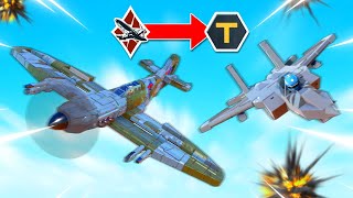 Taking On A WARTHUNDER Pro In AIR REALISTIC Dogfights!