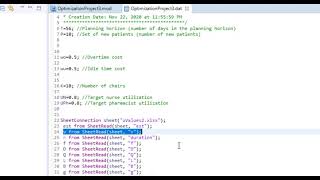 003 CPLEX : Overview of CPLEX environment and workbench