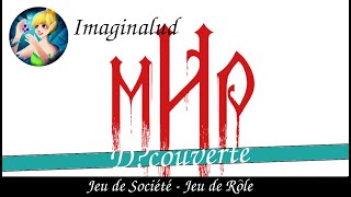 JdR MIR, Un jeu dark fantasy à découvrir.