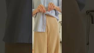 Tutorial Masukin Setengah Kemeja Biar Rapih#shorts #shortvideo