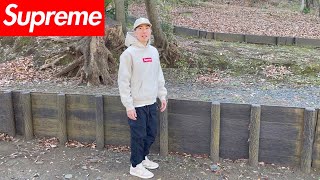 【Supreme】ボックスロゴフーディの着用レビュー！