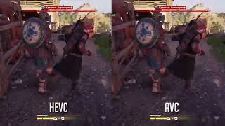 NVIDIA NVENC H.265 (HEVC) vs NVENC H.264 (AVC) / Full HD 60 fps / 6000 kbps / OBS 28