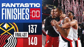 Relive Final 4 OVERTIMES Nuggets vs Trail Blazers 2019 Playoffs 🔥🚨