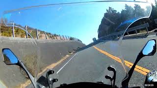 西伊豆スカイライン 仁科峠 ⇒ だるま山高原展望台 バイク走行動画