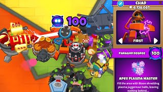 Solo Degree 100 Paragons - BTD6