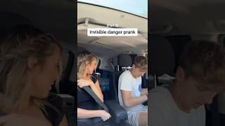 The Invisible Danger Prank: Hilariously Scaring my Husband! #couple #prank