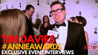 Tim Davies #Trollhunters interviewed at the 44th Annual Annie Awards #ANNIEAwards #AwardSeason