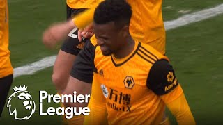 Nelson Semedo grabs Wolves equalizer against Manchester United | Premier League | NBC Sports