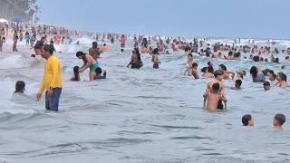 RECIFE FINAL DE SEMANA DOMINGO 12 JANEIRO 2025 PRAIA DE BOA VIAGEM PERNAMBUCO BRASIL