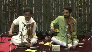 Madhuradhwani-Mysore M Nagaraj and Mysore N Karthik Violin Duet