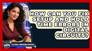 How Can You Fix Setup And Hold Time Errors In Digital Circuits? - Electrical Engineering Essentials