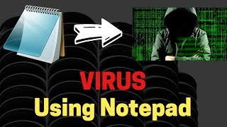 How to Make an Awesome Harmless Computer Virus Prank 😁😂 Fake Virus using Notepad