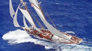 Extreme Sailing with Schooner Columbia; St. Barth's Bucket Regatta Victory 2023