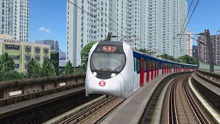 [咁多AI C train🙄] OpenBVE MTR 屯馬線一期全程 🇯🇵SP1900🇯🇵 啟德至烏溪沙