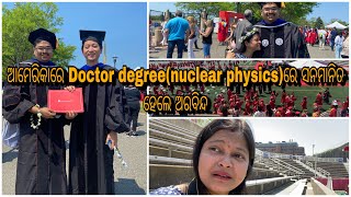 America re doctor degree re sammanita hele odia pua Arabinda! Emotional and Proud at the same time!!