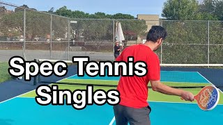 Spec Tennis Singles in Sausalito California