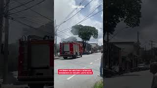 INCÊNDIO EM OFICINA MECÂNICA MOBILIZA BOMBEIROS NA REGIÃO LESTE!