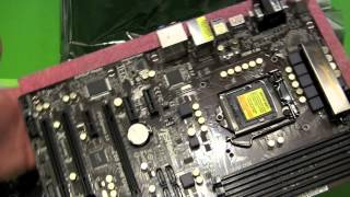 ASRock Z68 Pro3 Gen3 Motherboard unboxing - New Windows Gaming PC Part 3