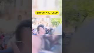 ¡LOCURA! Periodista ENLOQUECE y se quiere ENFRENTAR a la POLICIA - Marcha Milei