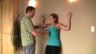 Wall Angel Exercise