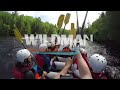 whitewater rafting on the menominee river with wildman adventure resort