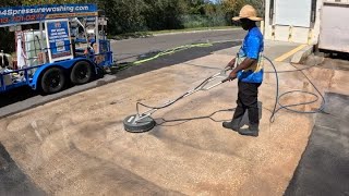 Dumpster Pad Cleaning at Sprouts Farmers Market.