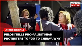 Nancy Pelosi Tells Pro-Palestinian Protesters To 