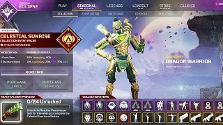 *FULL* Celestial Sunrise Event Store Items - Apex Legends Season 15