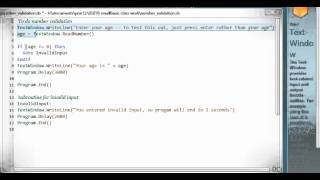 Small Basic - validating numbers and subroutines