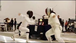 KIM Hyeonwon (Stella) - XIE fiona - Pool #1 CANADA CUP #1 Quebec October 23 - Senior Women's Épée