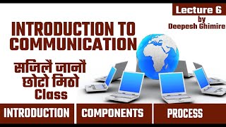 Introduction to Communication || Definition || Easy Explanation || Shortcut || Nepali || Lecture-6