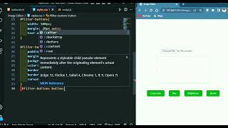 ASMR Programming - Image Editor - using html, css and Javascript || No Talking.#asmr #programming