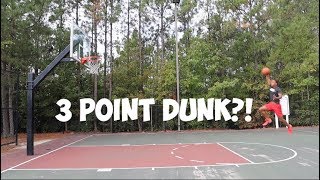 Is A 3 Point Line Dunk Possible