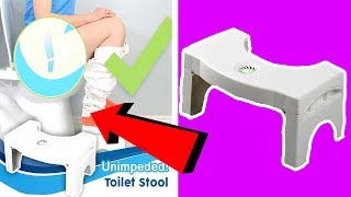 Folding Multi-Function Toilet Stool