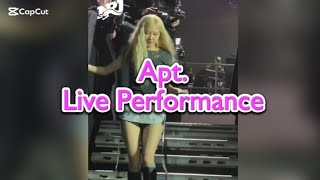 Rosé -Apt LIVE PERFORMANCE At Met GALA