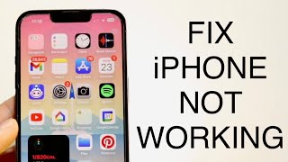 How To Fix iPhone Not Working After Update! (2023)