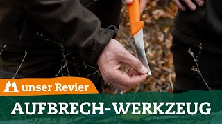 Werkzeug zum Aufbrechen I Jagdmesser I Aufbrechsäge I Jagdausrüstung I unser Revier I #31