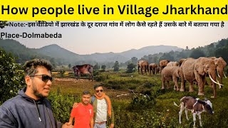 Most Beautiful Village of India Tribal Village of Jharkhand With Beautiful people And Waterfalls