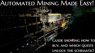 Automated Mining Made Easy - Unlocking Ice \u0026 Asteroid Drills | Reforged Eden 1.8 | Empyrion Galactic